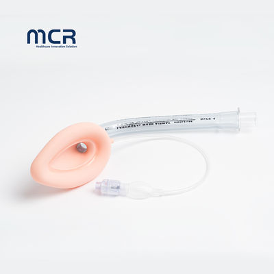 Un buon prezzo. Maschera laringeale curva monouso in silicone per via aerea con tubo in PVC in linea