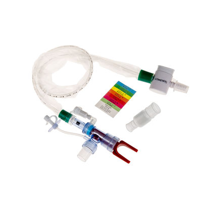Un buon prezzo. 72H Closed Suction Catheter with Turbulent Cleaning Chamber Continuous Breathing and Cross Infection Prevention in linea