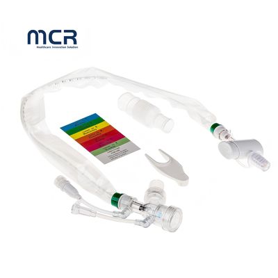 Un buon prezzo. 24H Closed Suction Catheter with Double Swivel Connectors PU Protective Sleeve for Continuous Breathing in linea