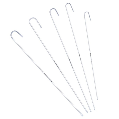 Stiletto di intubazione monouso in alluminio con manica in PVC per vendita a caldo e assistenza flessibile