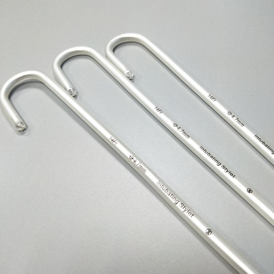 Un buon prezzo. Minimizzazione del trauma del paziente tubo endotracheale nasale stiletto con materiale PVC in alluminio in linea