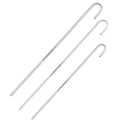Disposable Medical Grade Aluminum Guide Wire Endotracheal Tube Intubation Stylet Per Anestesia E Respirazione