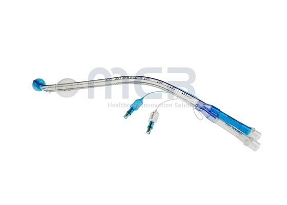 Apparecchiature mediche Tubi endobronchiali a doppio lumen con canale video