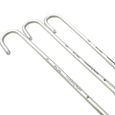 MCR Stiletto di intubazione endotracheale flessibile in alluminio malleabile con manica in PVC