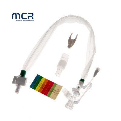 Un buon prezzo. Catetere di aspirazione dello sputo chiuso per neonati monouso con nuovo tipo di lumino unico 72H in linea
