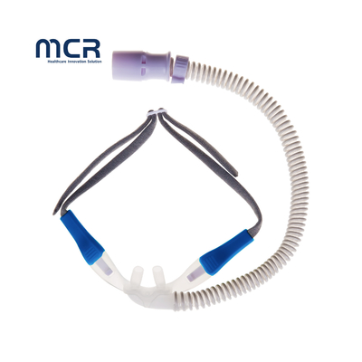 Un buon prezzo. Confortevole da indossare cannula nasale ad alto flusso con materiale di silicone del naso morbido in linea