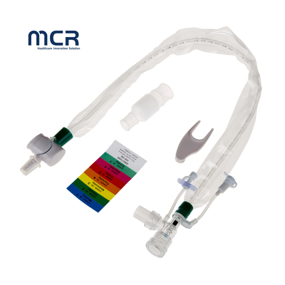 Un buon prezzo. 14Fr Sistema di aspirazione a doppio giratore chiuso per tubo endotracheale tubo tracheostomico in linea