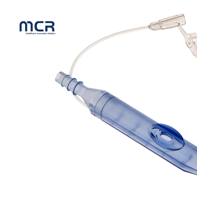 Spazzolino da asciugatura monouso di silicone blu morbido per pazienti