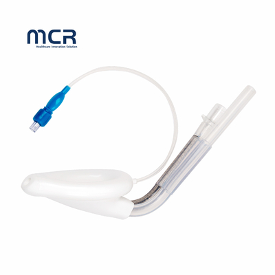 Un buon prezzo. Maschera laringea a doppia luce di silicone medica per vie respiratorie con manette in linea