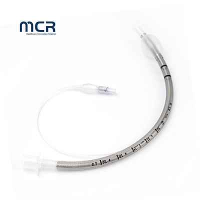 Tubo endotracheale rinforzato PU PVC con manette taglia 2.0-10.0