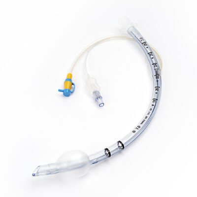 Un buon prezzo. Tubo endotracheale in PVC usa e getta per uso medico con manopola a bassa pressione ad alto volume e porta di aspirazione in linea