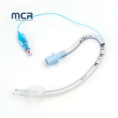 Tubo endotracheale orale / nasale in PVC preformato con / senza maniglia