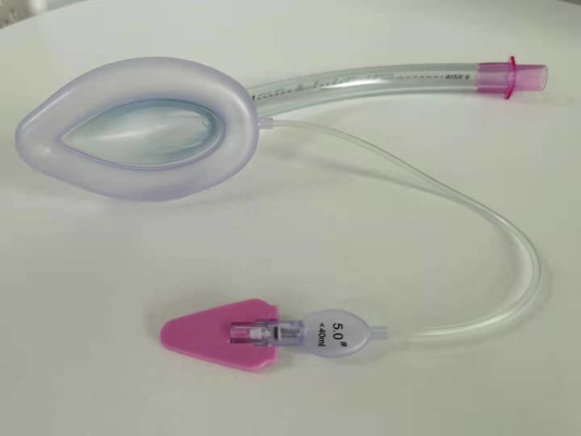Un buon prezzo. Maschera laringeale monouso in PVC LMA dimensione 5.0 Intubation with Bar Adult Use in linea
