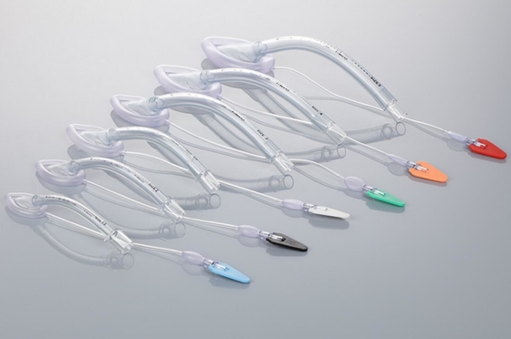 Un buon prezzo. Materiale PVC Maschera laringea Via aerea in linea